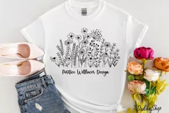 Flower Svg, Flower Meadow Svg, Wildflower Svg, flowers Svg. Product Image 3