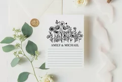 Flower Svg, Flower Meadow Svg, Wilflower Svg, Flower Border Product Image 8