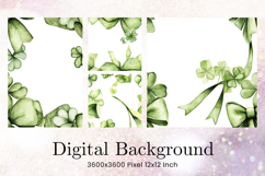 Flower Pattern Background Wallpaper Digital Paper_72 Product Image 1