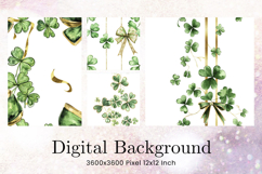 Flower Pattern Background Wallpaper Digital Paper_77 Product Image 1