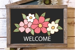 Retro Groovy Flower PNG, Boho Flower PNG, Flowers Cliprat Product Image 5