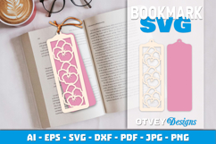 Bookmark Flower SVG Product Image 1