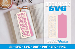 Bookmark Flower SVG Product Image 1