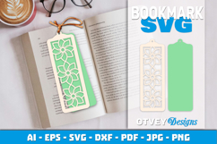 Bookmark Flower SVG Product Image 1