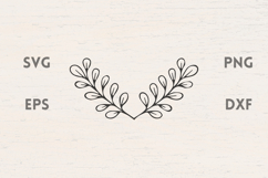 Leaves laurel SVG Product Image 1