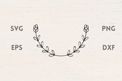 Simple laurel SVG Product Image 1