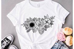 Flower Svg Bundle, flower Bouquet Svg, Floral Bunch Svg. Product Image 4