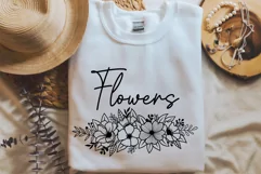 Flower Svg, Flower Bouquet Svg, Floral Wedding Svg Product Image 2
