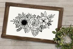 Flower Svg Bundle, flower Bouquet Svg, Floral Bunch Svg. Product Image 2