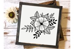 Flower Svg Bundle, flower Bouquet Svg, Floral Bunch Svg. Product Image 3
