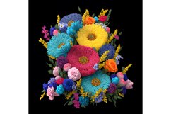20 Oz 3D Soft Colors Flowers Tumbler Sublimation Warps Product Image 6