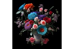 20 Oz 3D Soft Colors Flowers Tumbler Sublimation Warps Product Image 5