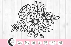 floral bouquet svg, flower svg, floral svg