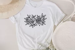 floral svg, flower svg, flower sublimation