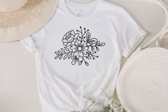 floral bouquet svg, flower svg, floral svg