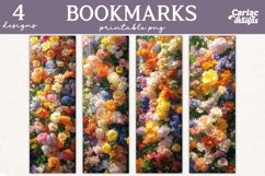 Flower Bush Bookmarks
