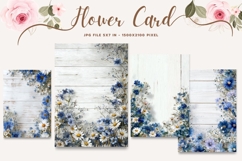 Flower Card Floral Card Printable Birthday Greeting Card_20 Product Image 1