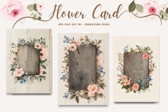Flower Card Floral Card Printable Birthday Greeting Card_40 Product Image 1