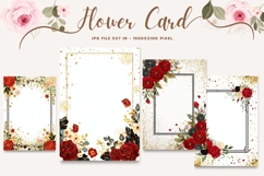 Flower Card Floral Card Printable Birthday Greeting Card_30 Product Image 1