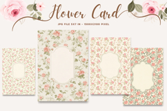 Flower Card Floral Card Printable Birthday Greeting Card_13 Product Image 1