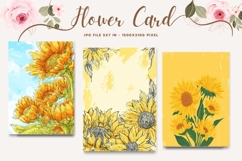 Flower Card Floral Card Printable Birthday Greeting Card_44 Product Image 1