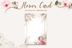 Flower Card Floral Card Printable Birthday Greeting Card_45 Product Image 1