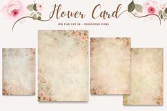Flower Card Floral Card Printable Birthday Greeting Card_1 Product Image 1