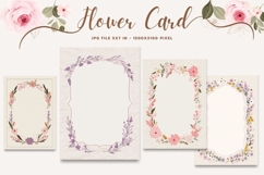 Flower Card Floral Card Printable Birthday Greeting Card_32 Product Image 1
