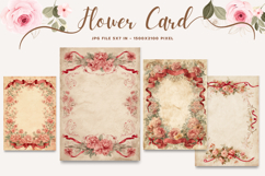 Flower Card Floral Card Printable Birthday Greeting Card_10 Product Image 1