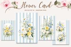 Flower Card Floral Card Printable Birthday Greeting Card_31 Product Image 1