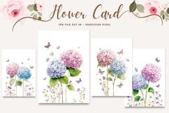 Flower Card Floral Card Printable Birthday Greeting Card_25 Product Image 1