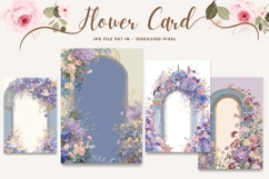 Flower Card Floral Card Printable Birthday Greeting Card_29 Product Image 1