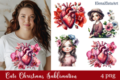 Flower clipart, Watercolor floral clipart, Bouquets Product Image 1