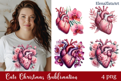 Flower clipart, Watercolor floral clipart, Bouquets Product Image 1