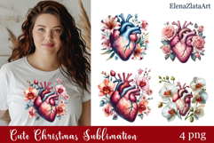 Flower clipart, Watercolor floral clipart, Bouquets Product Image 1