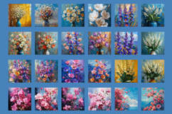 Flower coaster Sublimation Square coaster design Watercolor Product Image 2