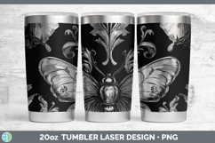 GorgeousFlower Laser 20oz Tumbler design.