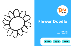 Flower Doodle Product Image 1