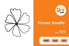 Flower Doodle Product Image 1