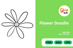 Flower Doodle Product Image 1