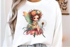 Flower Fairy Clipart Product Image 2