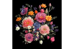 20 Oz 3D Soft Colors Flowers Tumbler Sublimation Warps Product Image 7