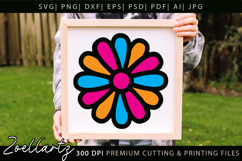 Flower SVG Cut Files Floral Illustration wildflower T-shirt Product Image 4