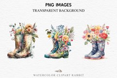 watercolor floral wreath, flowers bucket clipart, sublimation nursery drawing, wedding  Flower In Boots Floral Wreath Clipart PNG Scrapbooking Image Nursery Watercolor  Transparent wedding invitation shirt designs sublimation printable digital bloom