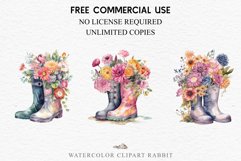 watercolor floral wreath, flowers bucket clipart, sublimation nursery drawing, wedding  Flower In Boots Floral Wreath Clipart PNG Scrapbooking Image Nursery Watercolor  Transparent wedding invitation shirt designs sublimation printable digital bloom