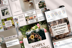 Flower Instagram Canva Social Media Templates Product Image 8