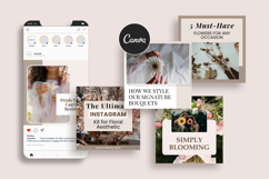 Flower Instagram Canva Social Media Templates Product Image 5
