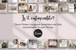 Flower Instagram Canva Social Media Templates Product Image 3