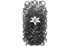 Flower line tattoo Product Image 3