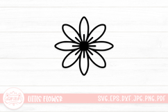 Cute Little Flower Mandala SVG Cut File Product Image 1
